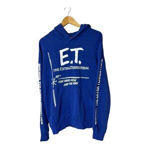 Universal Studios - E.T. the Extra Terrestrial - Blue Hoodie Adult Unisex Size M